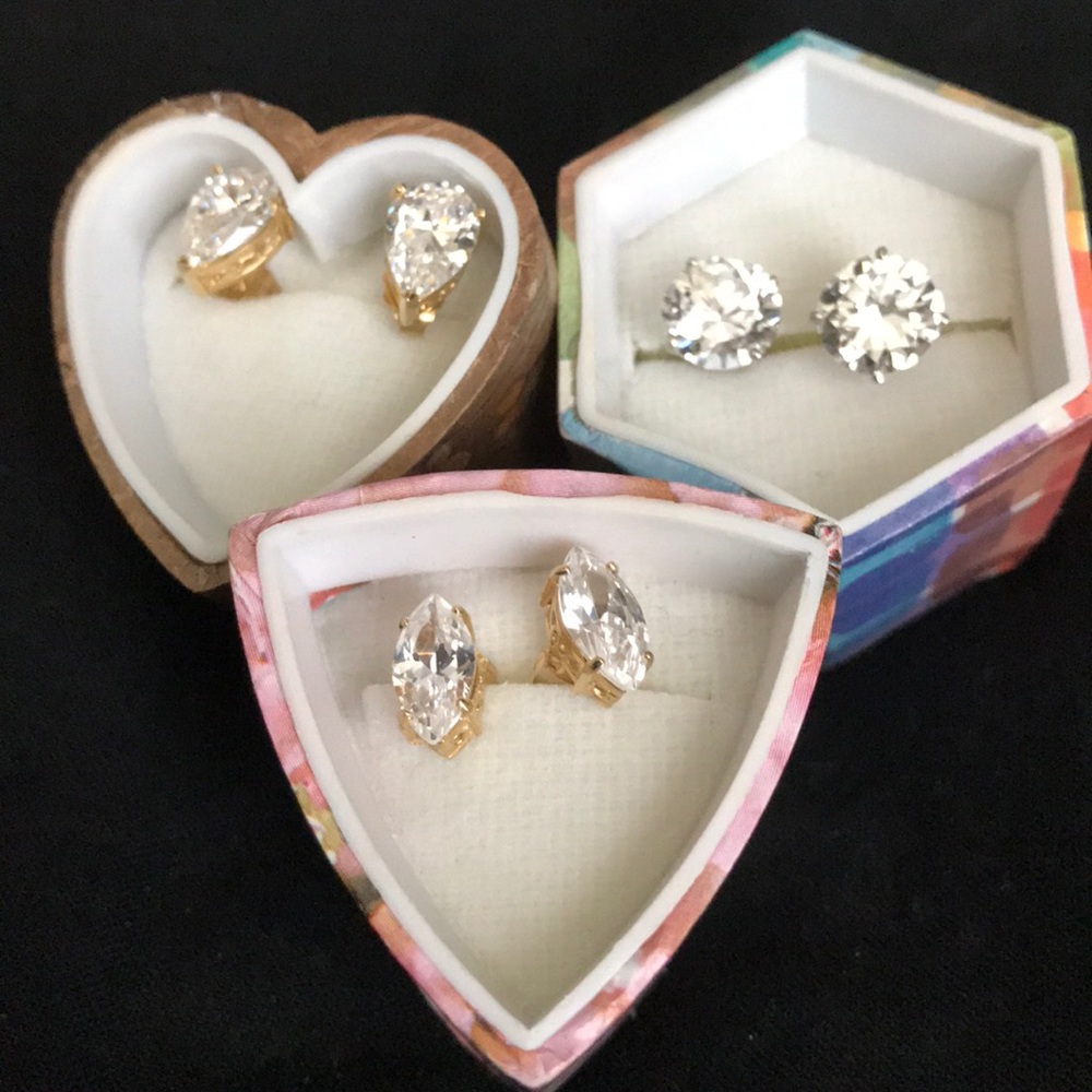 Cubic Zirconia Earrings